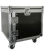 Citronic Rack:8x 8u 19" Rack Case With Wheels