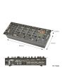 Citronic Cdm8:4 Usb 14 - Input 19" Rack Dj Mixer