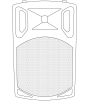 Qtx Qx15, Speaker For Dj Pa Band 500w