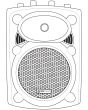 Qtx Qr15pa Portable Pa 15 Inch