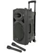 QTX QR12PABT 12inch Portable PA Speaker With Bluetooth & Wireless Microphone