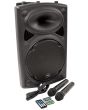 QTX QR12PABT 12inch Portable PA Speaker With Bluetooth & Wireless Microphone