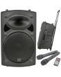 15inch Portable PA Speaker System With Bluetooth & Wireless Microphone, QTX QR15PABT 