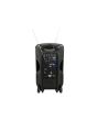 QTX Busker 12 Portable Rechargeable PA Speaker Karaoke MICS USB SD FM Bluetooth 