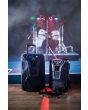 QTX Busker 12 Portable Rechargeable PA Speaker Karaoke MICS USB SD FM Bluetooth 