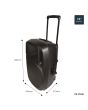 Qtx Xcab-15 Abs Pa Speaker 15" With Wheels And Handle