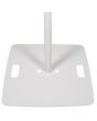 Qtx Speaker Stand With Square Base - White