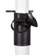 Qtx Speaker Stand With Square Base - White