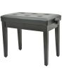 Chord Pb660h-bk Piano Bench - Black (without Compartment)