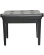 Chord Pb660h-bk Piano Bench - Black (without Compartment)