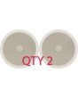2x Adastra Ceiling Speaker With Directional Tweeter C8D 120w 8" Inch White 