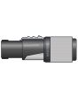 Neutrik Nac3fxxb-w-s Powercon, 6-12mm Grey, Connector