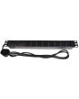 Adastra 1u-pdu-2uk8iec 1u Rackmount 2 Uk + 8 Iec Power Distribution Unit + 1.8m Lead