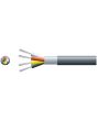 Mercury 4 Core Braided Screen 4 X 7/0.2mm 112/0.12mm 5.5mm Dia Grey 100m Screened Audio Cable
