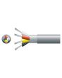 Mercury 4 Core Braided Screen 4 X 7/0.2mm 112/0.12mm 5.5mm Dia Grey 100m Screened Audio Cable