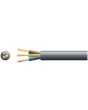 Mercury 3 Core Round Mains Pvc 3 X 32/0.2mm 10a 7.2mm Dia Black 100m