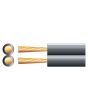 Mercury High Quality Fig 8 Speaker Cable 2 X (79 X 0.15mm Dia) Black 100m