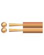 Mercury Economy Transparent Speaker Cable 2 X (79 X 0.2mm Dia)