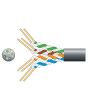 Mercury Economy Outdoor U/utp Network Cable 305m Black