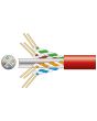 Mercury Cat6 U/utp Network Cable 305m Red