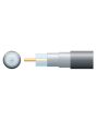 Mercury Eco Rg6 Air Spaced Pe Coaxial Cable With Aluminum Braid - 100m Black