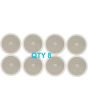 8x Adastra Ceiling Speaker With Directional Tweeter C8D 120w 8" Inch White 