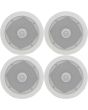 4x Ceiling Wall Surround Sound Speakers 80w 5.25in 952.528 B