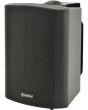 4x Black Wall Mount Speakers PA 100v Line Background Music System 280W