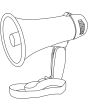 Portable Megaphone 10w Loud Hailer, Adastra L01, 952.001