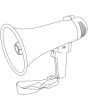 Adastra L10 Megaphone 10w With Siren