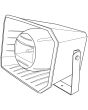 Adastra FRH50 Full Range Horn Speaker | IP65 & 100V Line
