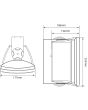 Adastra Fsv-w High Performance Foreground Speaker 100v Line 8 Ohm 65w Rms White