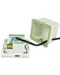Adastra In-Wall Bluetooth FM Radio Music System with Ceiling Speakers and Remote