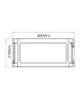 Adastra Rc4u450 4u 19in Rack Cabinet 450mm Deep