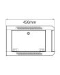 Adastra Rc4u450 4u 19in Rack Cabinet 450mm Deep