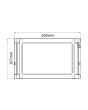 Adastra Rc6u450 6u 19in Rack Cabinet 450mm Deep