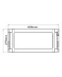 Adastra Rc4u600 Rack Cabinet 4u X 600mm Deep