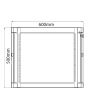 Adastra Rc9u600 9u 19in Rack Cabinet 600mm Deep