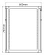 Adastra Rc15u600 Rack Cabinet 15u X 600mm Deep
