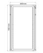Adastra Rc22u600 22u 19in Rack Cabinet 600mm Deep