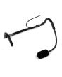Trantec MIC-X66-BK HM-66 Aerobic Headworn Microphone Black Gooseneck