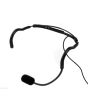 Trantec MIC-SJ66-BK,  HM-66 Aerobic Headworn Microphone, Black gooseneck