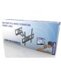 Dual Pivot Tilt & Swivel TV Mounting Bracket (Screen Size 26-55 inch)