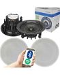 Adastra Bluetooth 6.5inch in Wall Ceiling Wireless Speakers Pair Bedroom Kitchen