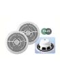 E-audio Moisture Resistant Ceiling Speaker, Polymer Tweeter 4 Ohms