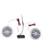 E-Audio B402BL Bluetooth Ceiling Speaker Kit for Kitchen Bathroom Bedroom