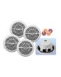 e-audio 4 Way Bluetooth Ceiling Speaker & amplifier Kit