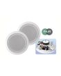 e-audio B409A 5.25" 2-Way Ceiling Speakers 8ohms 80W White