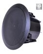 e-audio 6.5 inch 2Way Round Ceiling Speakers, Offset Tweeters 120W