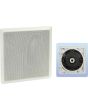 E-audio 12" In-wall Or Ceiling Dual Coil Sub-woofer 2x8ohms 180W White